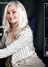 British hot Blonde Gabie explores her sexuality with her naughty stepmom Ellen B.